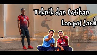 Tutorial teknik dan latihan lompat jauh | Edukasiku