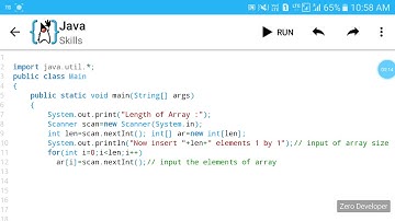 Insertion Sorting of an Array in Java