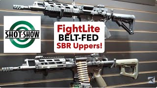 Fightlite Belt-Fed Sbr Uppers At Shot Show 2026
