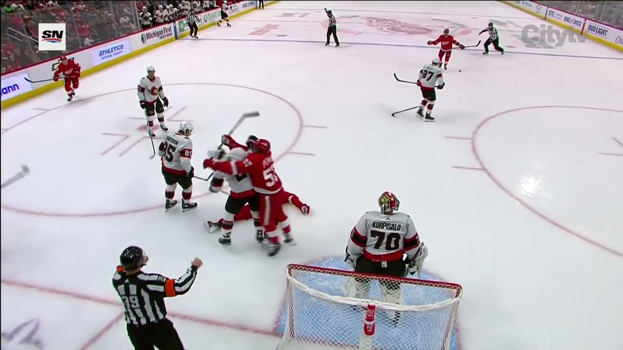 Red Wings forward David Perron suspended 6 games for cross-check on  Ottawa's Artem Zub