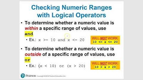 Python 3.5 Logical Operators and 3.6 Boolean Variables