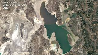 Great Salt Lake, Utah - Earth Timelapse