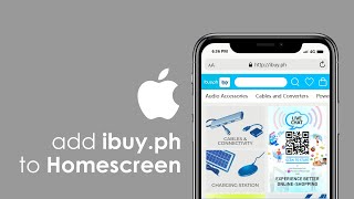 Turn Ibuy.ph Website Into Mobile App In Iosapple Devices