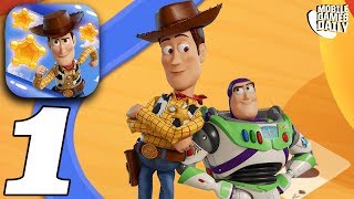 Toy Story Drop - Gameplay Walkthrough Part 1 - Levels 1-10 (iOS Android) screenshot 3