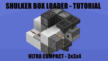 Simple Shulker Box Loader | Tutorial