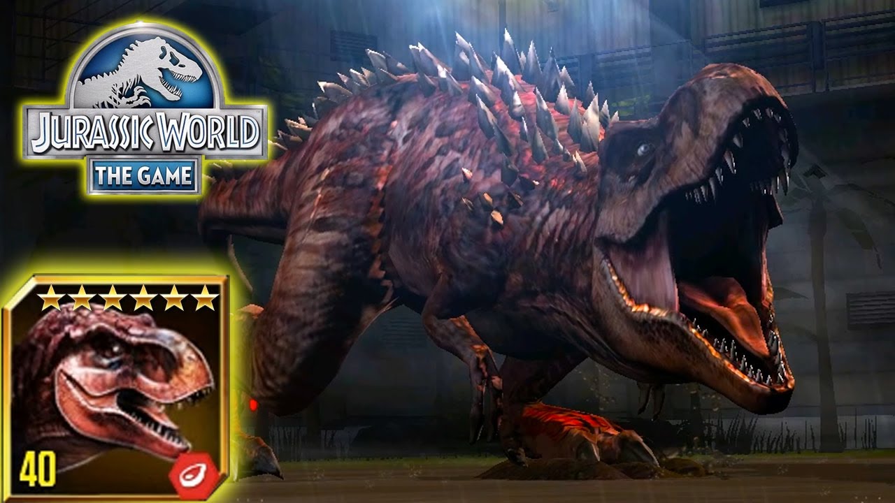 Jurassic World - Tiranossauro Rex nível Máximo 