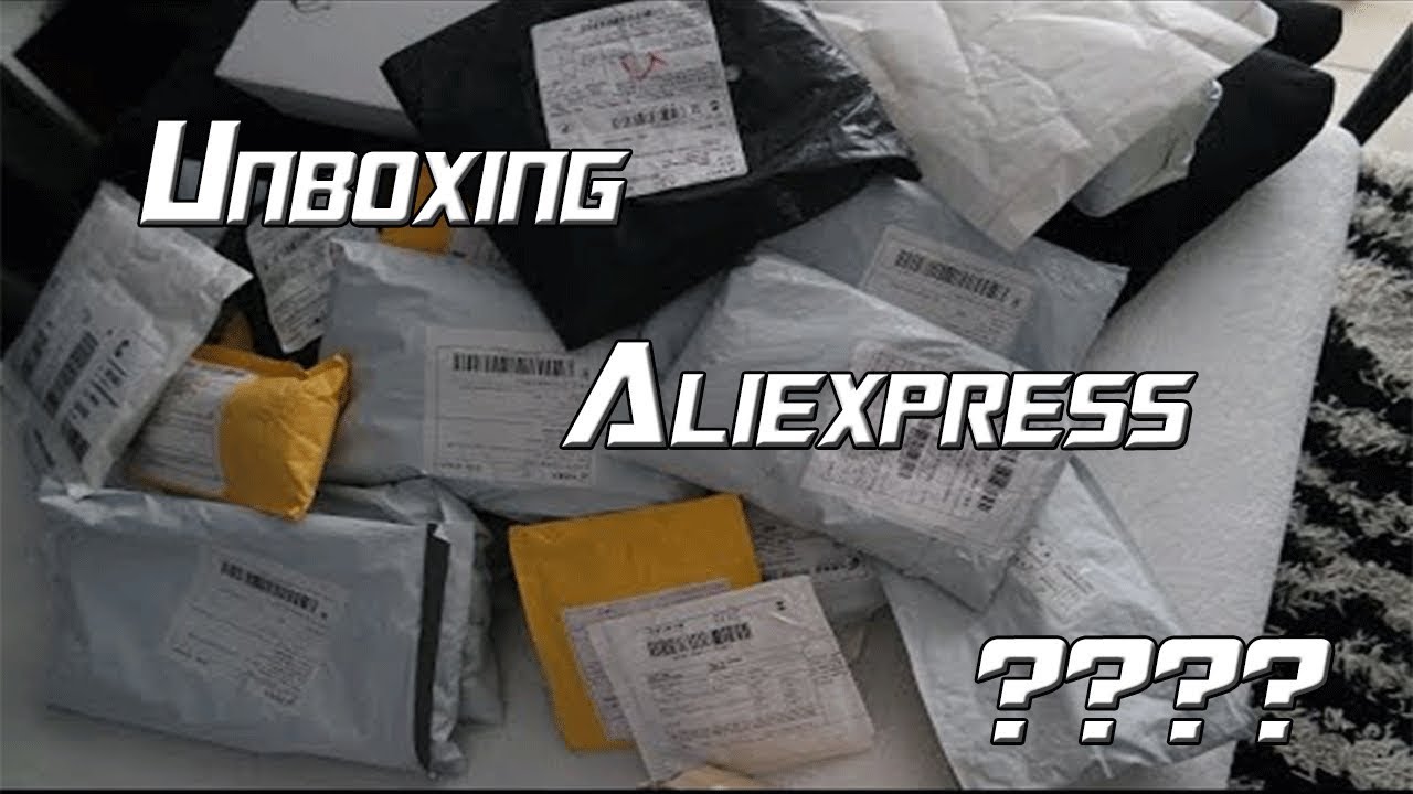 unboxing aliexpress ( Nouvelle pêche ) #1
