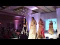 Los angeles india fashion week featuring sari palace models