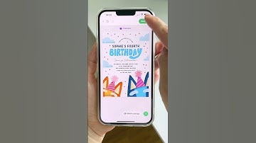 Birthday invites with RSVP feature by Greetings Island 🎉