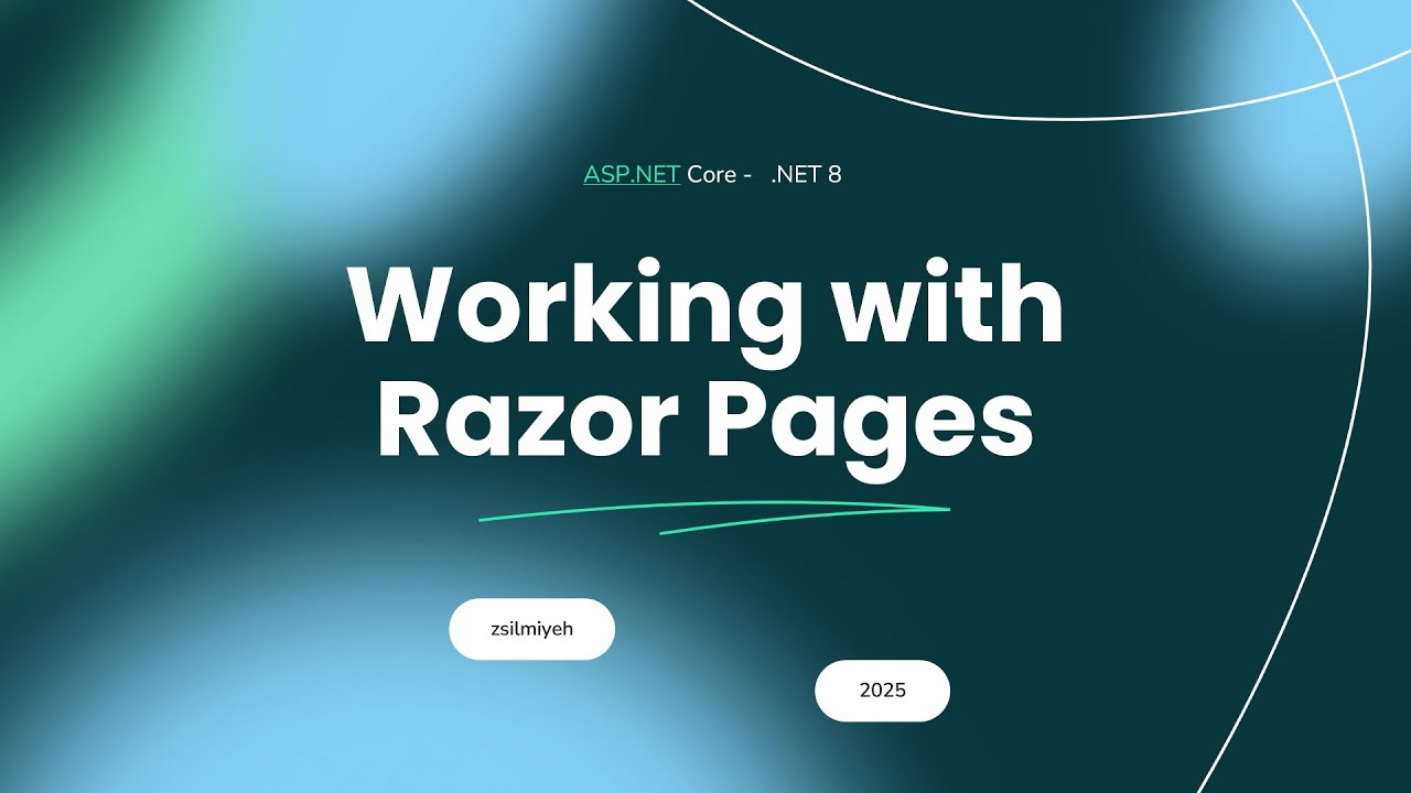 ASP.Net Core: Working with Razor Pages: Part2 - Layout - YouTube