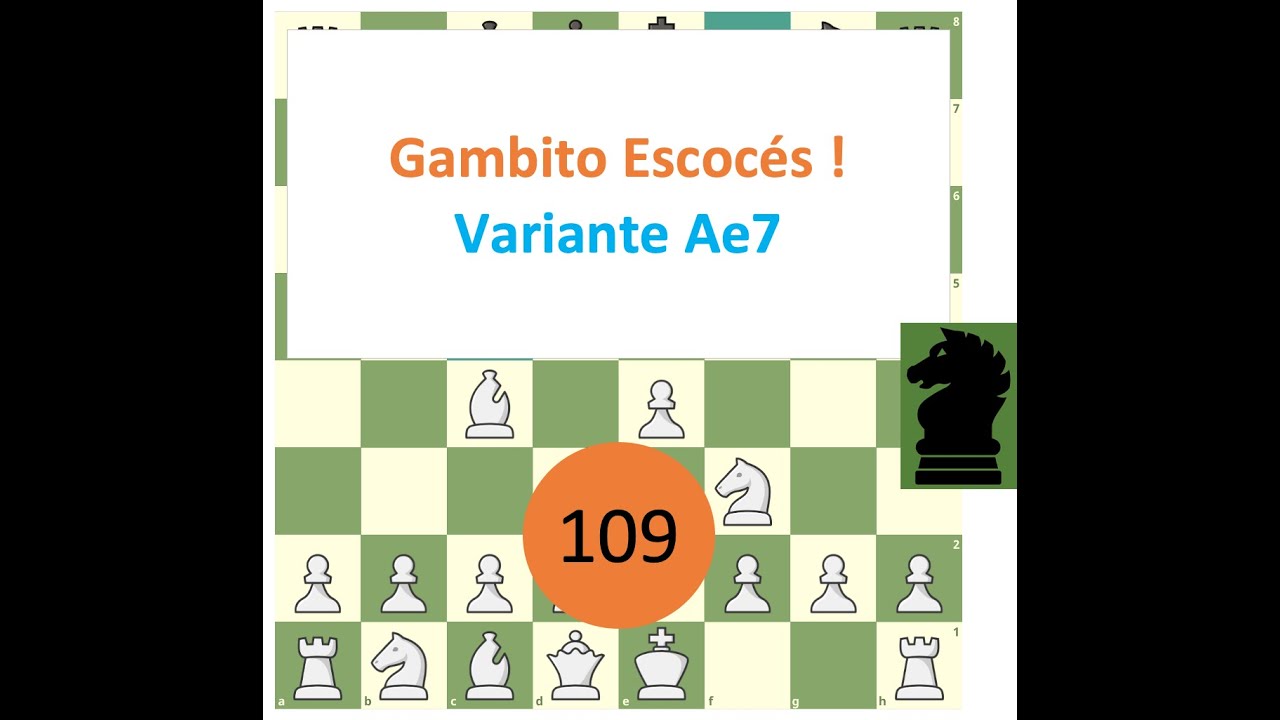 Gambito Escoces variante Ae7