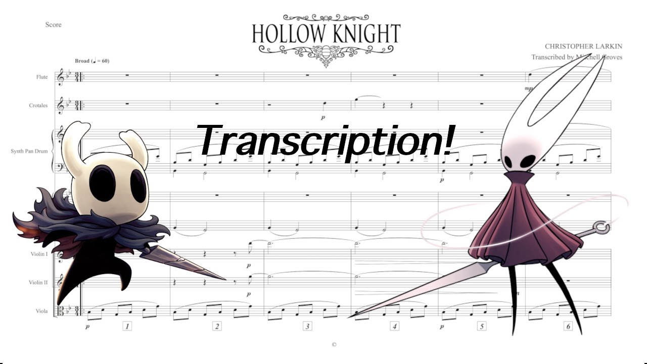 Hollow Knight: Kingdom's Edge Transcription (Composed by Christopher Larkin)