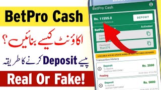 BetPro Cash - BetPro Account Kaise Banaye | BitPro Deposit In Pakistan | BitPro Tips screenshot 5