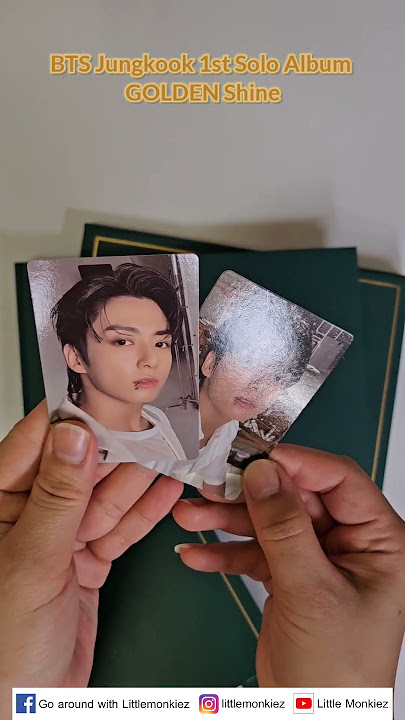BTS Jungkook 1st Solo Album GOLDEN Shine