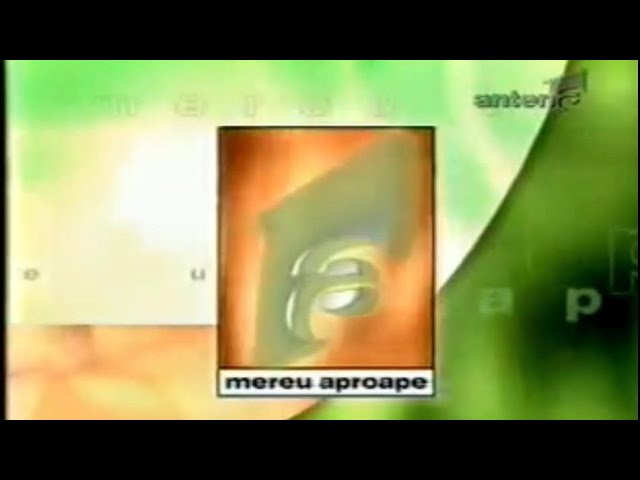 Antena 1 - Idents/Grafică - Primăvară 2000