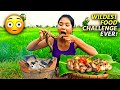 Ultimate Exotic Food Challenge 🐍🐸 Girl Eats Snake, Frog, Eggs &amp; Seafood | VDO park