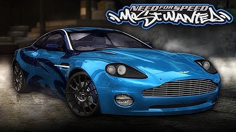 NFS Most Wanted | 2001 Aston Martin Vanquish V12 Mod Gameplay [1440p60]