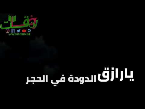 قصة مقولة يارازق الدودة في الحجر