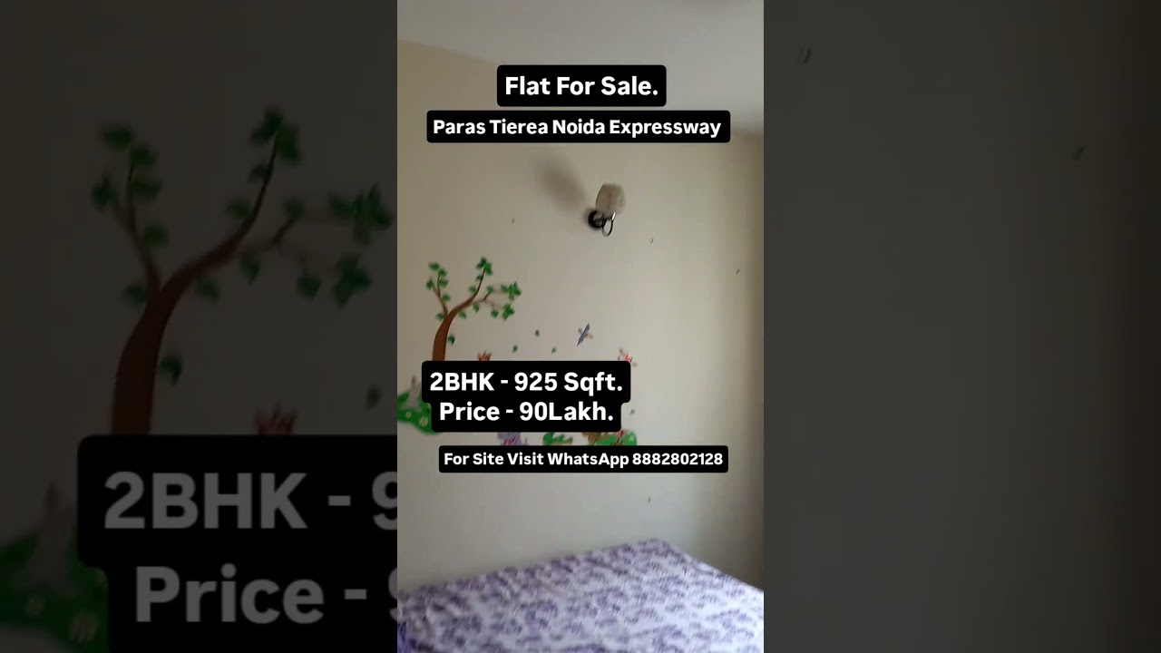 Paras Tierea 2Bhk 925 Sqft Flat for Sale 