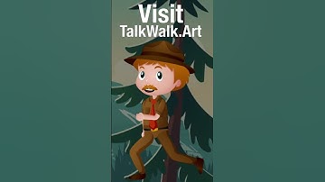 How to animate artwork to a walking talking character #shorts
