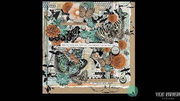 Learn to Use Layered Torn Paper Masks in Digital Scrapbooking