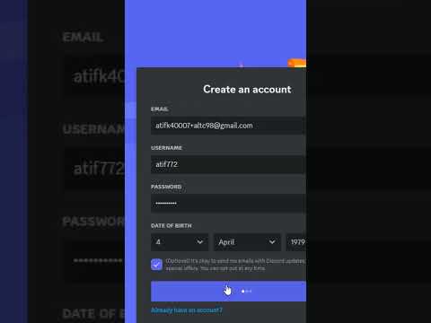 How to Make 2 Discord Accounts With The Same Email #shorts #discord