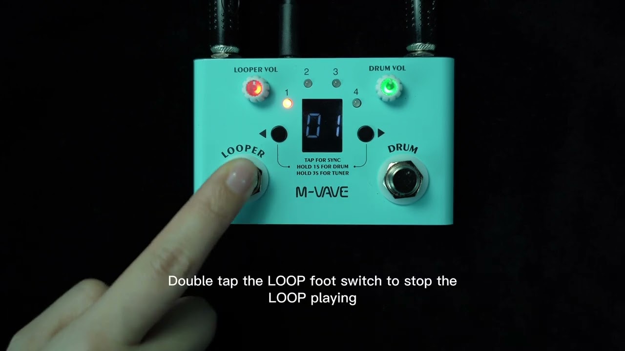M-VAVE LOST TEMPO Effect Pedal - YouTube
