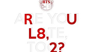 BTS - 'Coffee' (Studio Acapella)