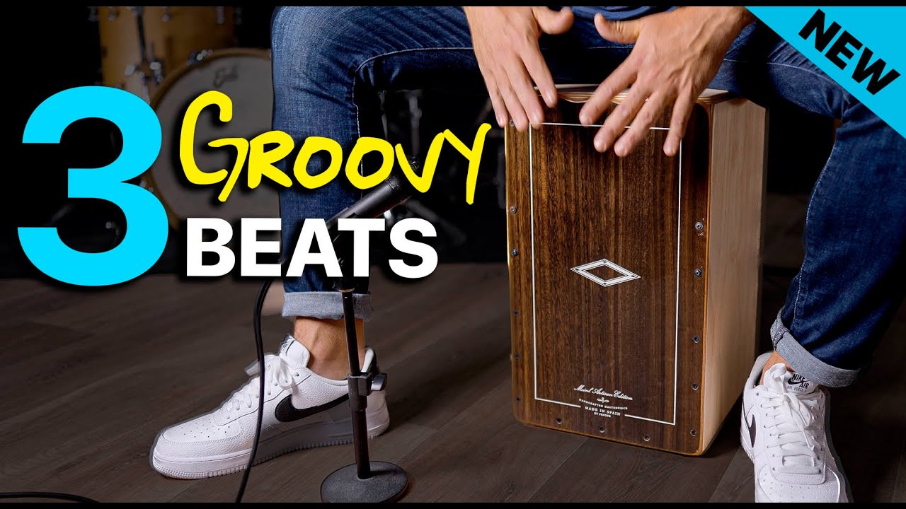 3 GROOVY Cajon Beats You Can Learn Today YouTube