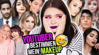 YOUTUBER suchen mein MAKEUP aus...   Youtubers Pick My Makeup  Alycia Marie