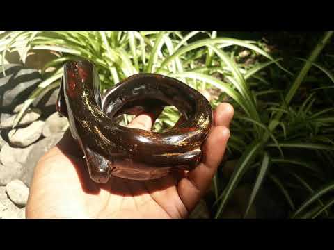 perbedaan gelang bahar asli dan palsu. 