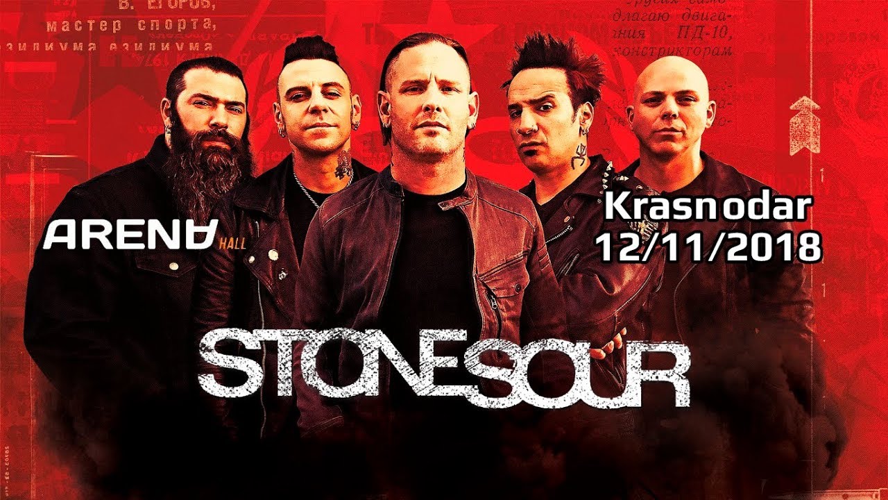 STONE SOUR - Full concert (Live in Russia, Krasnodar - Arena Hall 12/11/2018) HD 1080p