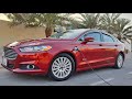 Ford Fusion Plug-In Hybrid 🔌🔋 SE