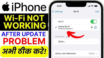 iPhone WiFi Disconnect ❌ Network Problem & Internet Issue Fix 2025
