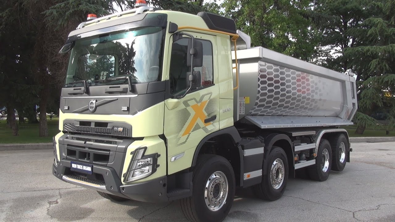 Volvo FMX 500 8x4 Carnehl Hardox Tipper Truck (2021) Exterior and