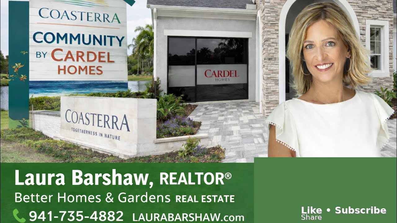 🎥 Touring Coasterra Community | Cardel Homes | New Construction in Florida!