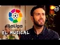 Dani Martínez canta en la Gala de los Premios de La Liga