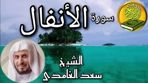 سورة الانفال/الشيخ سعد الغامدي surah al anfal /sa'ad algamidi/surat 08