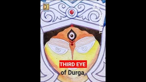 Third eye of Durga drawing easy👁️ eye drawing tutorial#shorts#short video#shorts feed#viral.