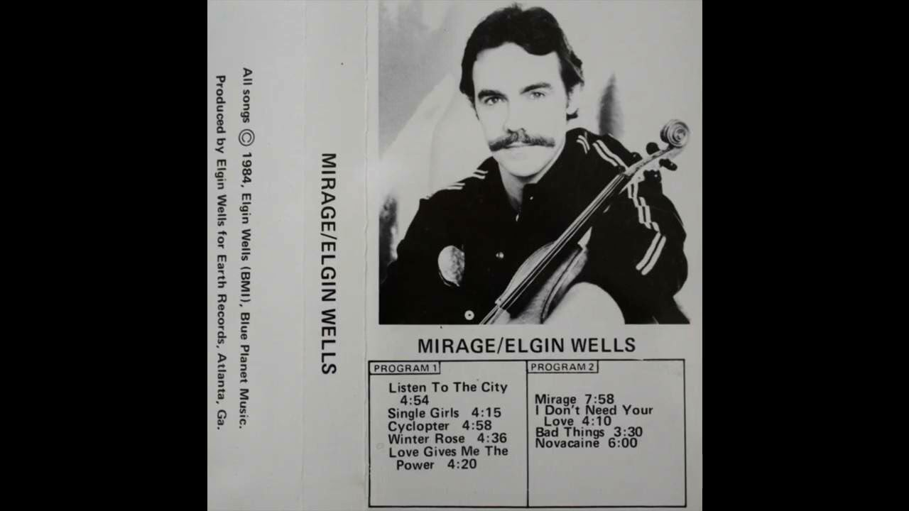 Elgin Wells - Mirage [US] Psych Jazz, Soul (1984)