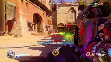 Overwatch Zarya Temple of Anubis Fast Push