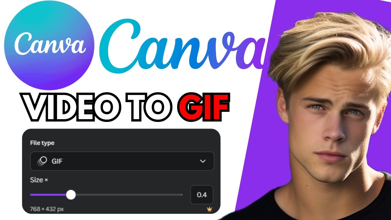 How To Convert Video To Gif in Canva - Full Guide