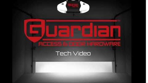 Programming a Remote to your Guardian Garage Door Opener