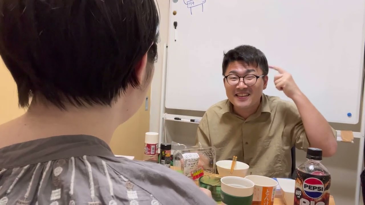 【雑談】カップル晩御飯食べるだけ