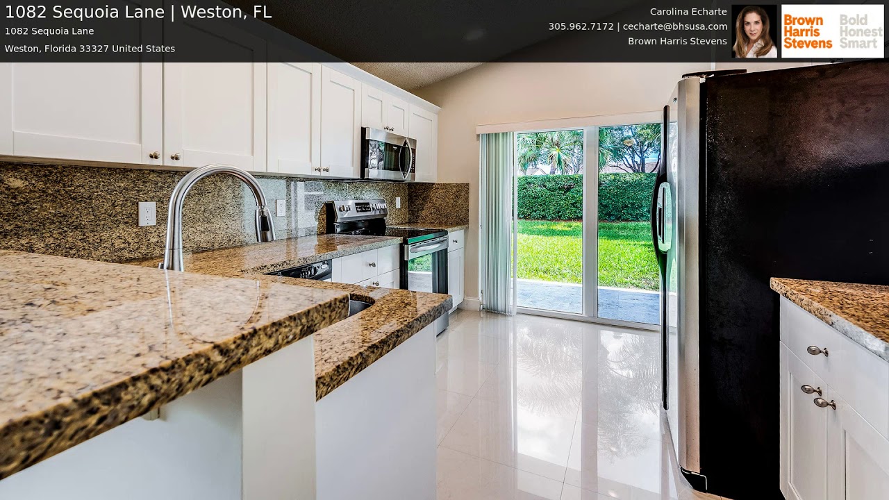 1082 Sequoia Lane | Weston, FL