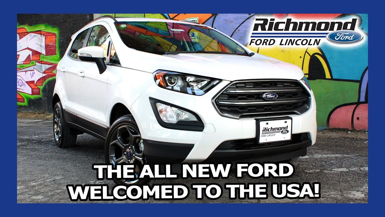 18 Ford Ecosport Review Ford S New Compact Suv Youtube