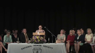 LHS National Honor Society Induction 2017