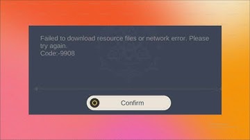 How to Fix Genshin Impact Game - Network Error- Failed to download resource files - Error code: 9908