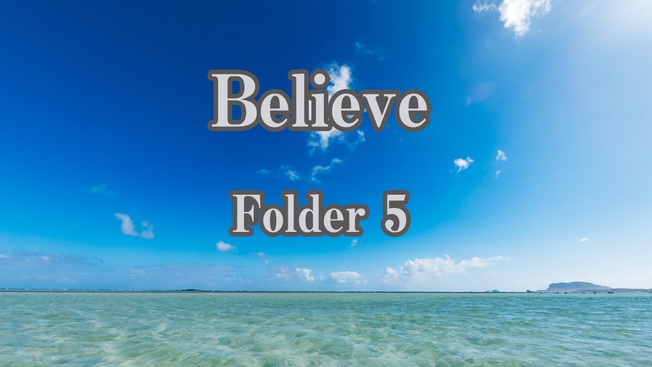 生音風カラオケ Believe Folder 5 オフボーカル アニメ One Piece 主題歌 Youtube