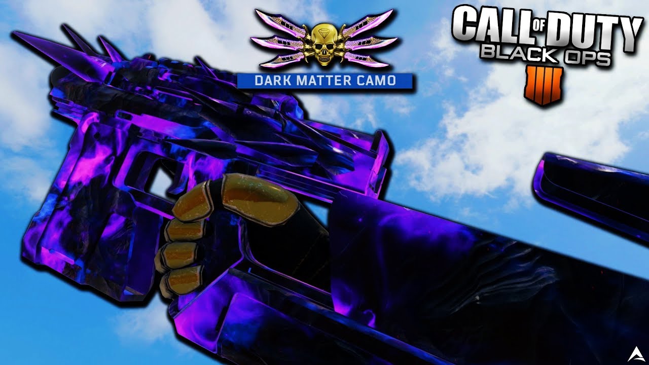 Unlocking DARK MATTER CAMO on SWITCHBLADE X9! (Black Ops 4 Dark Matter Camo)